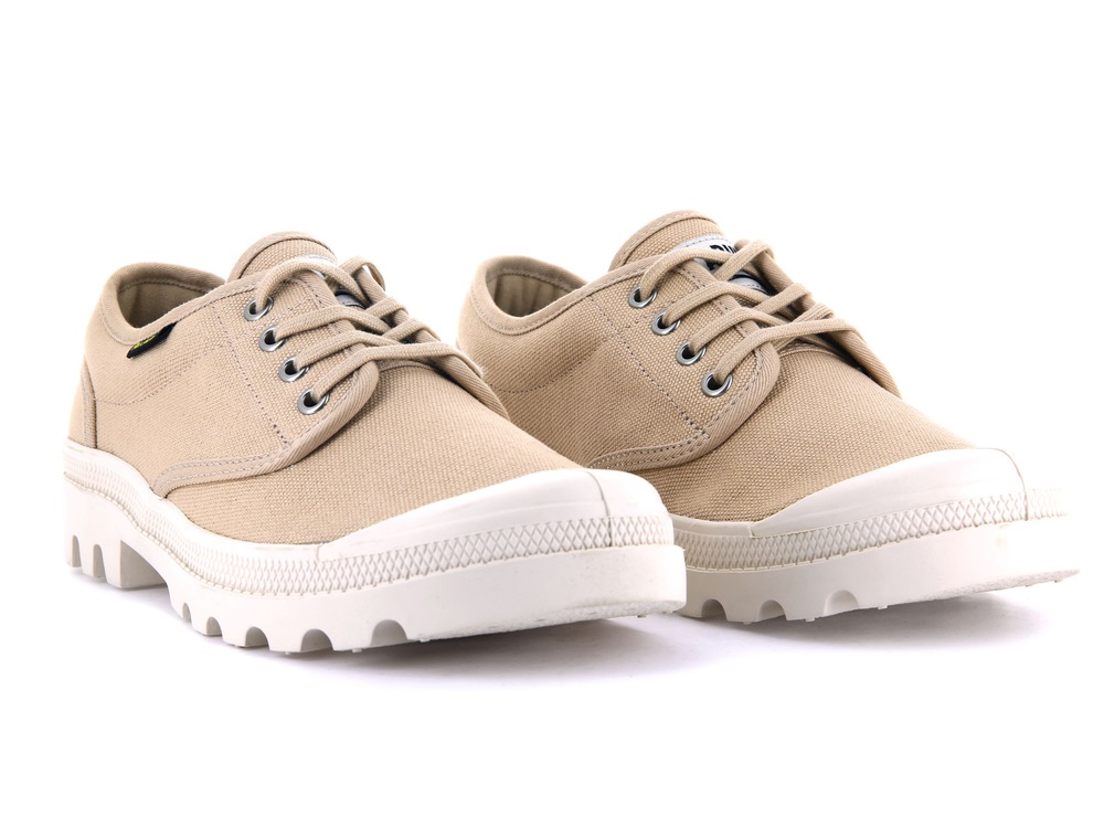 Zapatos Bajos Palladium PALLABROUSSE OXFORD Mujer Desert | Costa Rica-25087